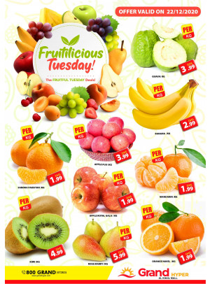 Fruitilicious Tuesday - Grand Hyper Al Khail Mall