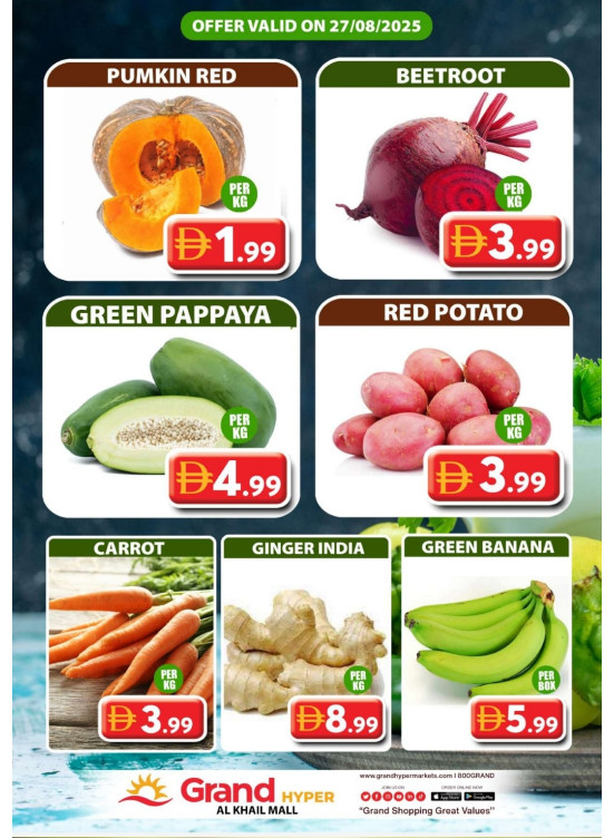 Veggie Wednesday - Grand Hyper Al khail Mall