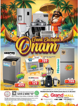 Grand Electrified Onam - Grand Mall Sharjah