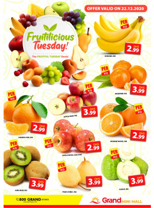 Fruitilicious Tuesday - Grand Mini Mall