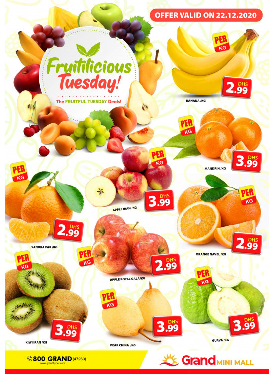 Fruitilicious Tuesday - Grand Mini Mall