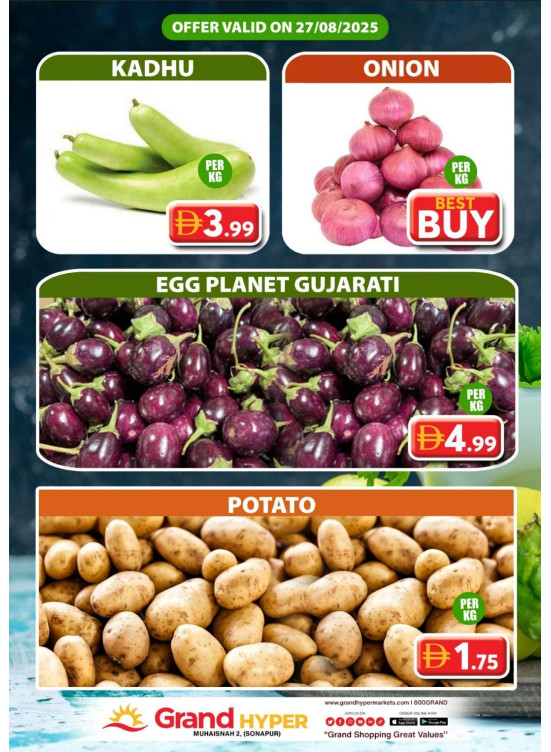 Veggie Wednesday - Grand Hyper Muhaisnah