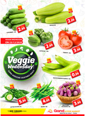 Veggie Wednesday - Grand Hypermarket Jebel Ali