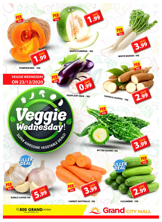 Veggie Wednesday - Grand City Mall