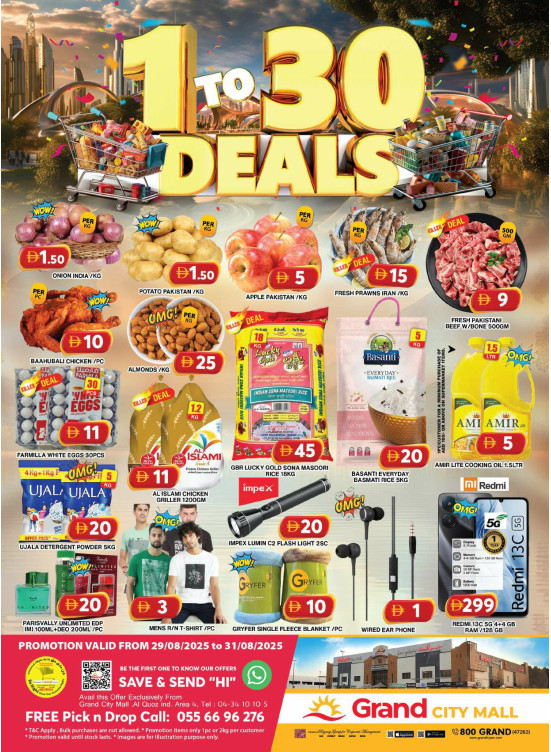 Weekend Deals - Grand City Mall