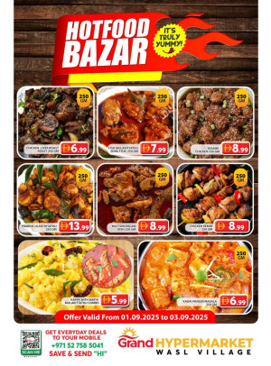 Hotfood Bazar - Wasl Village, Dubai