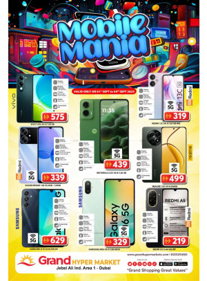 Mobile Mania - Grand Hypermarket Jebel Ali