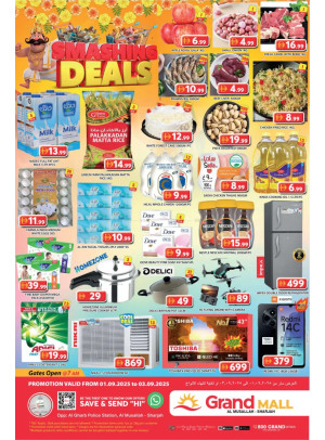 Midweek Deals Grand - Grand Mall Sharjah