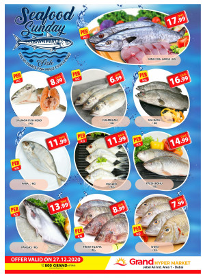 Seafood Sunday - Grand Hypermarket Jebel Ali