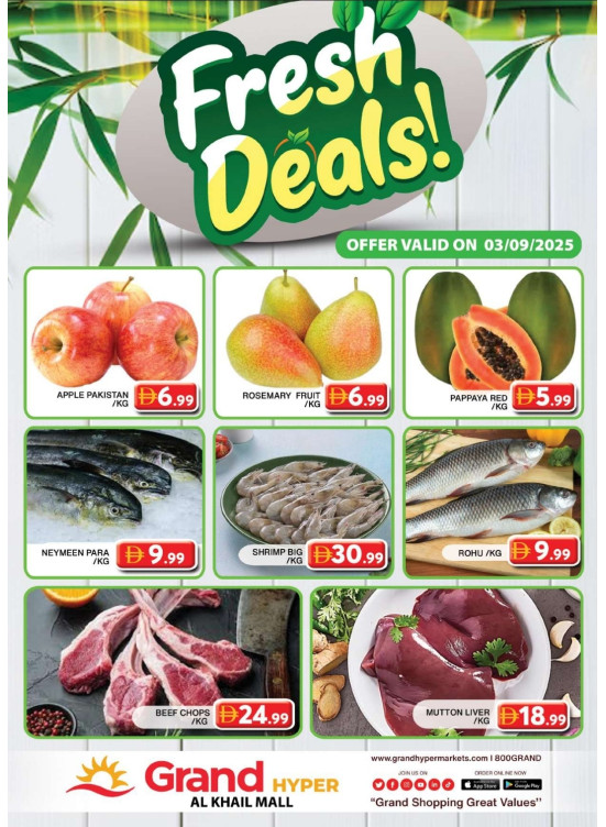 Fresh Deals - Grand Hyper Al Khail Mall