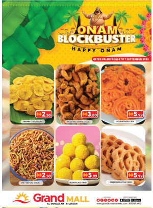 Weekend Deals - Grand Mall Sharjah
