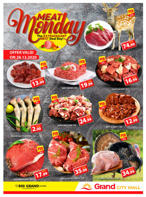 Meat Monday - Grand City Mall