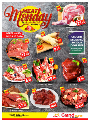 Meat Monday - Grand Hyper Al Khail Mall