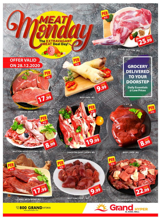 Meat Monday - Grand Hyper Al Khail Mall