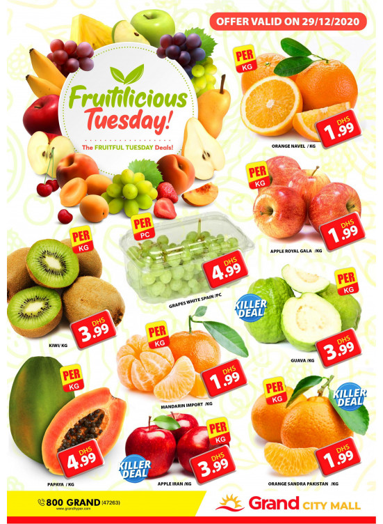 Fruitilicious Tuesday - Grand City Mall