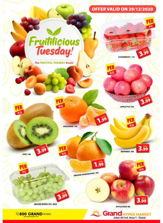 Fruitilicious Tuesday - Grand Hypermarket Jebel Ali