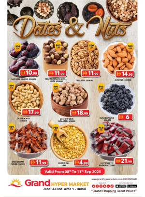 Nuts & Date Deals - Grand Hypermarket Jebel Ali