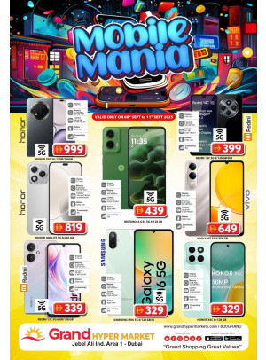 Mobile Mania - Grand Hypermarket Jebel Ali