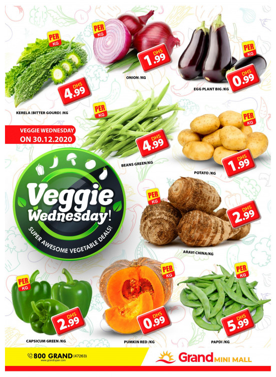 Veggie Wednesday - Grand Mini Mall