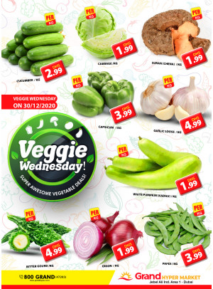 Veggie Wednesday - Grand Hypermarket Jebel Ali