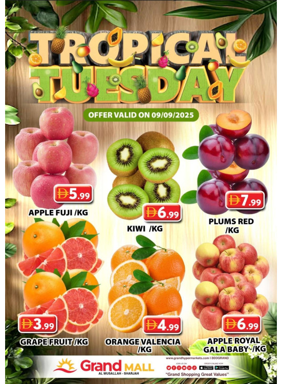 Fruitilicious Tuesday - Grand Mall Sharjah