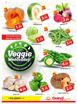 Veggie Wednesday - Grand Hyper Al khail Mall