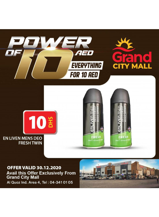 Power Of 10 AED - Grand City Mall