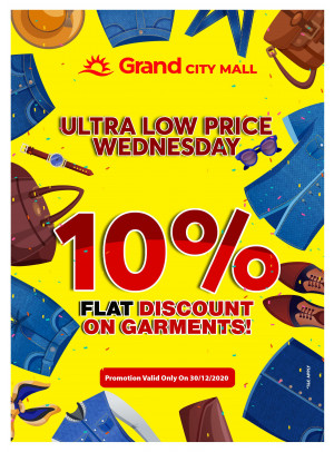 Ultra Low Price Wednesday - Grand City Mall