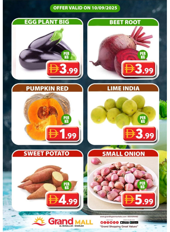 Veggie Wednesday - Grand Mall Sharjah