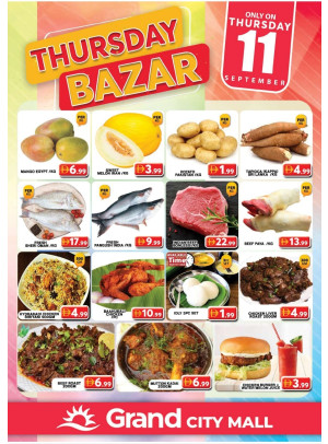 Thursday Bazar - Grand City Mall