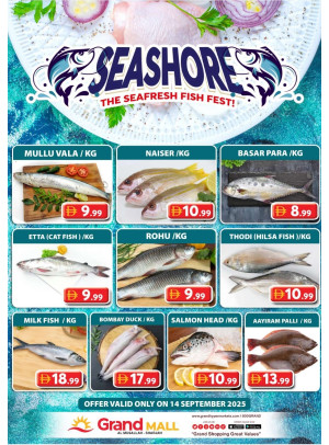 Seafood Sunday - Grand Mall Sharjah