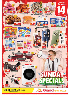 Sunday Specials - Grand City Mall