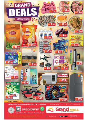 Midweek Deals Grand - Grand Mall Sharjah