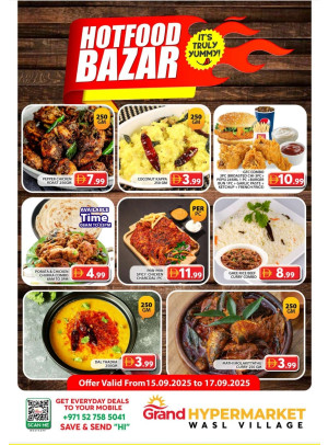 Hotfood Bazar - Wasl Village, Dubai