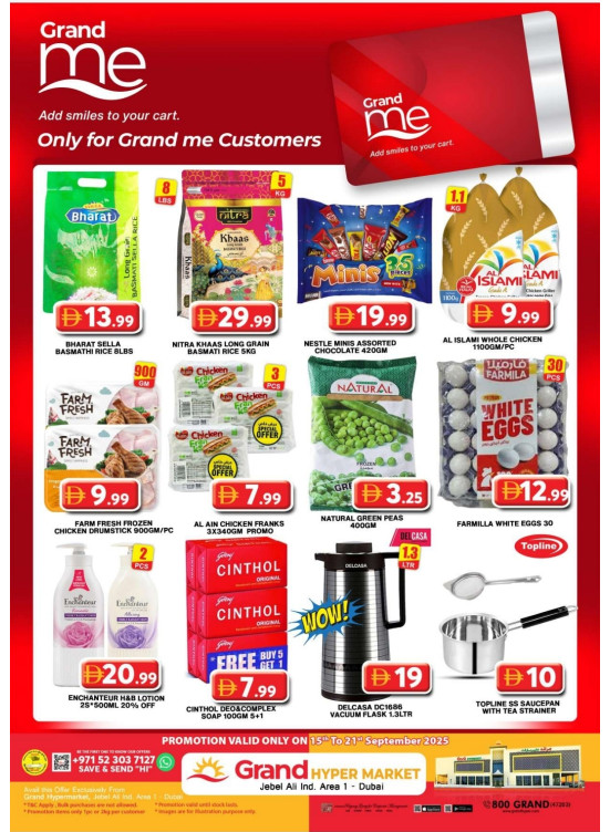 Grand Me Deals - Grand Hypermarket Jebel Ali