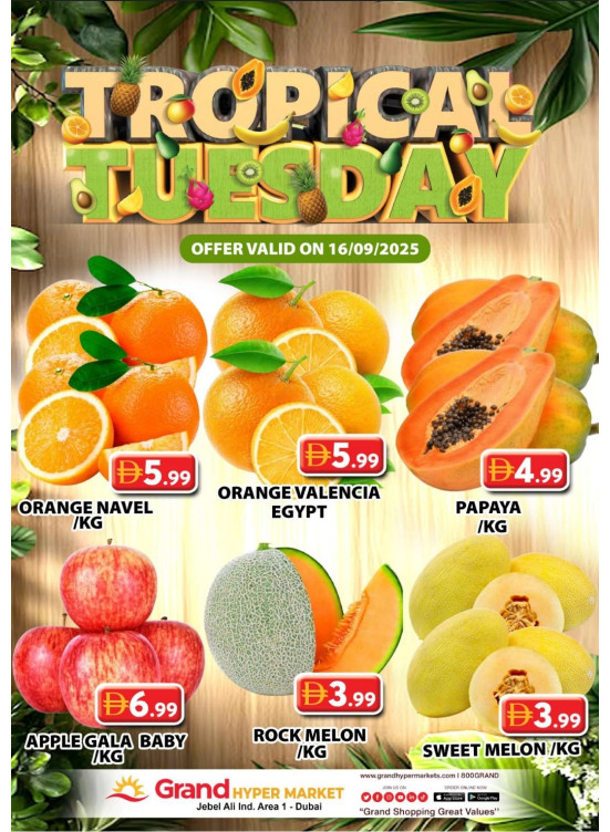 Fruitilicious Tuesday - Grand Hypermarket Jebel Ali