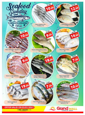 Seafood Sunday - Grand Mall Sharjah