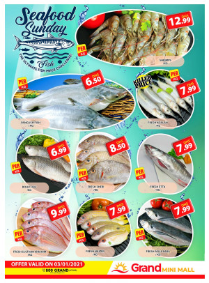 Seafood Sunday - Grand Mini Mall