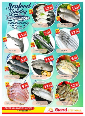 Seafood Sunday - Grand City Mall