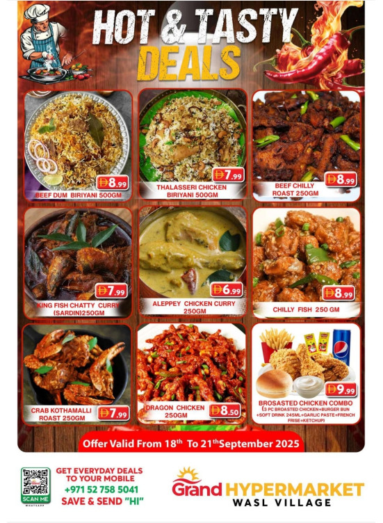 Hot & Tasty Deals - Grand Hyper Wasl Village