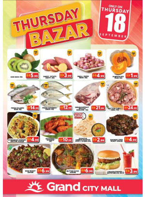 Thursday Bazar - Grand City Mall