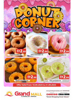 Donut Corner - Grand Mall Sharjah