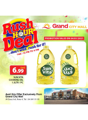 Rush Hour Deal - Grand City Mall