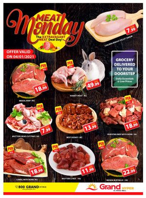 Meat Monday - Grand Hyper Al Khail Mall