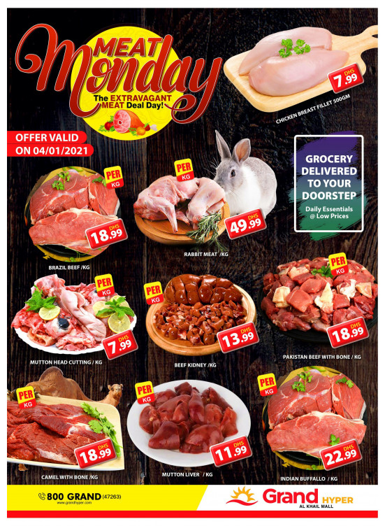 Meat Monday - Grand Hyper Al Khail Mall