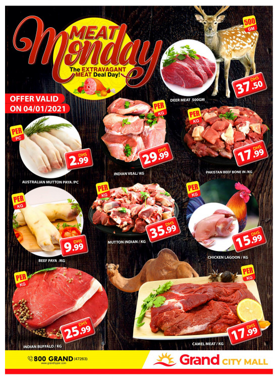 Meat Monday - Grand City Mall