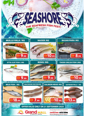 Seafood Sunday - Grand Mall Sharjah