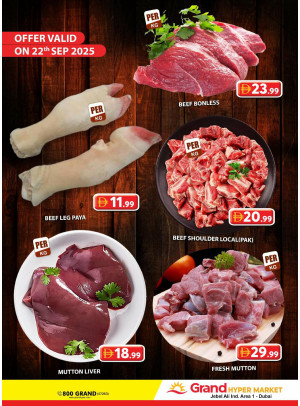 Meat Deals - Grand Hypermarket Jebel Ali