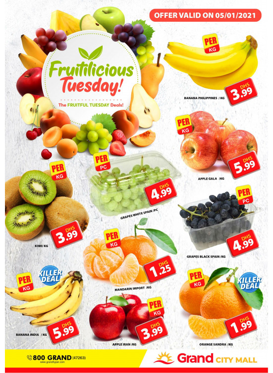 Fruitilicious Tuesday - Grand City Mall