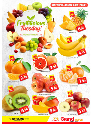 Fruitilicious Tuesday - Grand Hyper Al Khail Mall